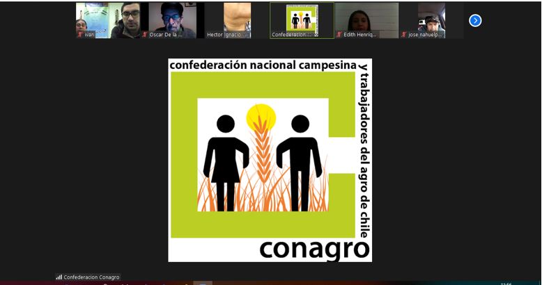 Reunión Virtual con Agrupaciones de MUCECH y CONAGRO SPA