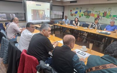 Reunión  Dirigentes con la Presencia de Sebastián Acosta  Enc. Fomento