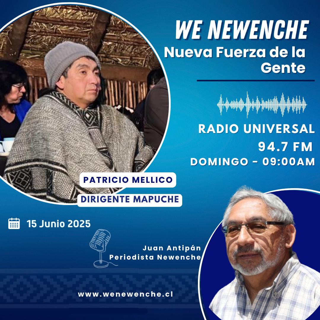 Programa Radial 15-06-2025 – Patricio Mellico – Dirigente  Mapuche